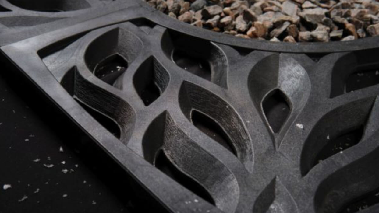 Приствольная решетка для дерева ZKING CRUST 1.2х1.2м Черная в Северодвинске фото