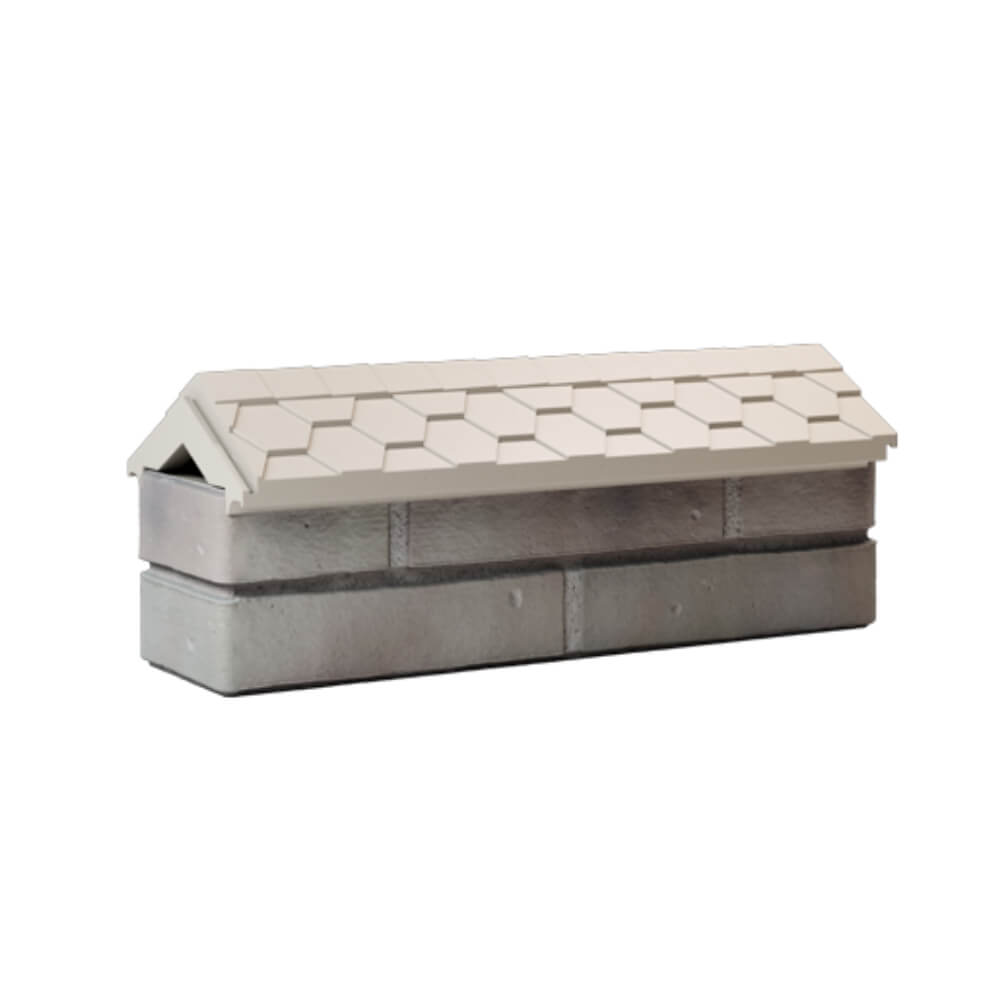 Парапет Zking Эверест Бежевый с посадкой на 0.5 кирпича (130мм) Северодвинск фото