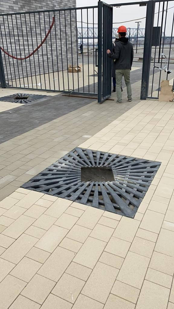 Приствольная решетка для дерева ZKING ATMOSPHERE 1.2х1.2м Черная в Северодвинске фото