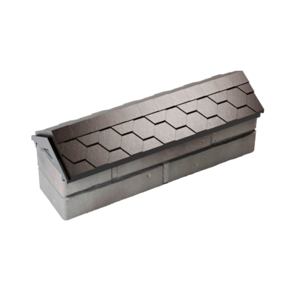 Парапет Zking Эверест Коричневый с посадкой на 0.5 кирпича (130мм) в Северодвинске фото