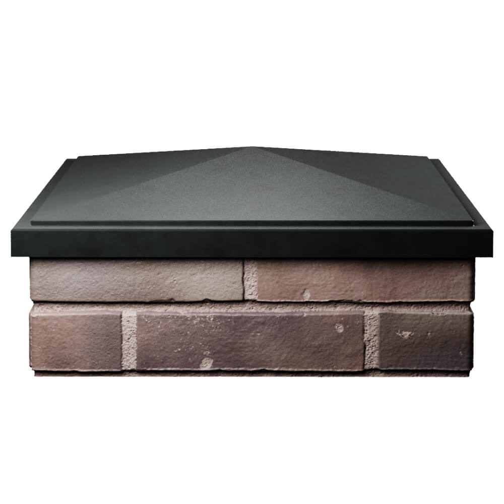 Колпак Zking БонаМоно Черный на столб 2х2 кирпича (515х515, 530х530мм) Северодвинск фото