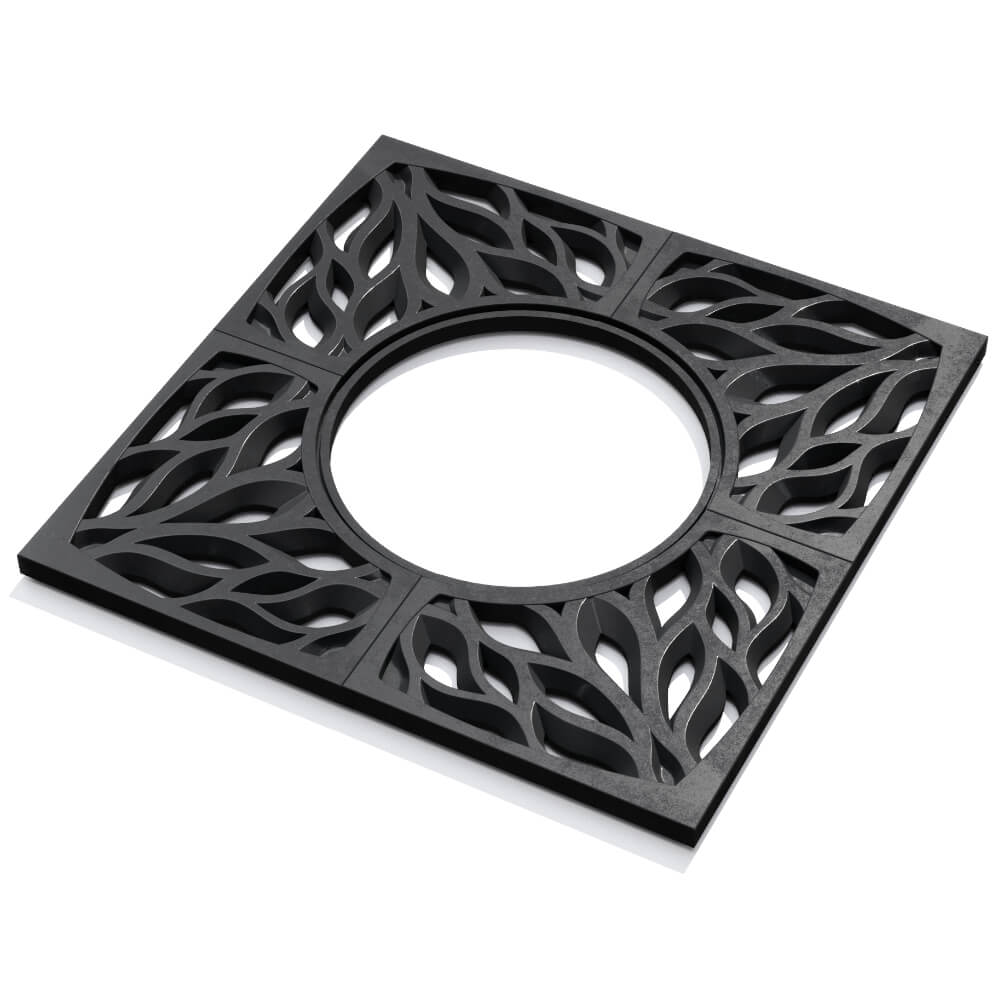 Приствольная решетка для дерева ZKING CRUST 1.2х1.2м Черная в Северодвинске фото