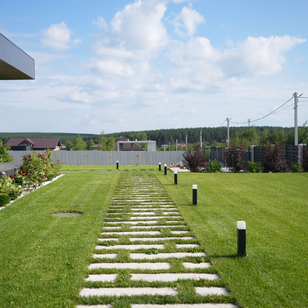 Шаговая плита STONE Светлая Галька 990х330х55мм в Северодвинске фото