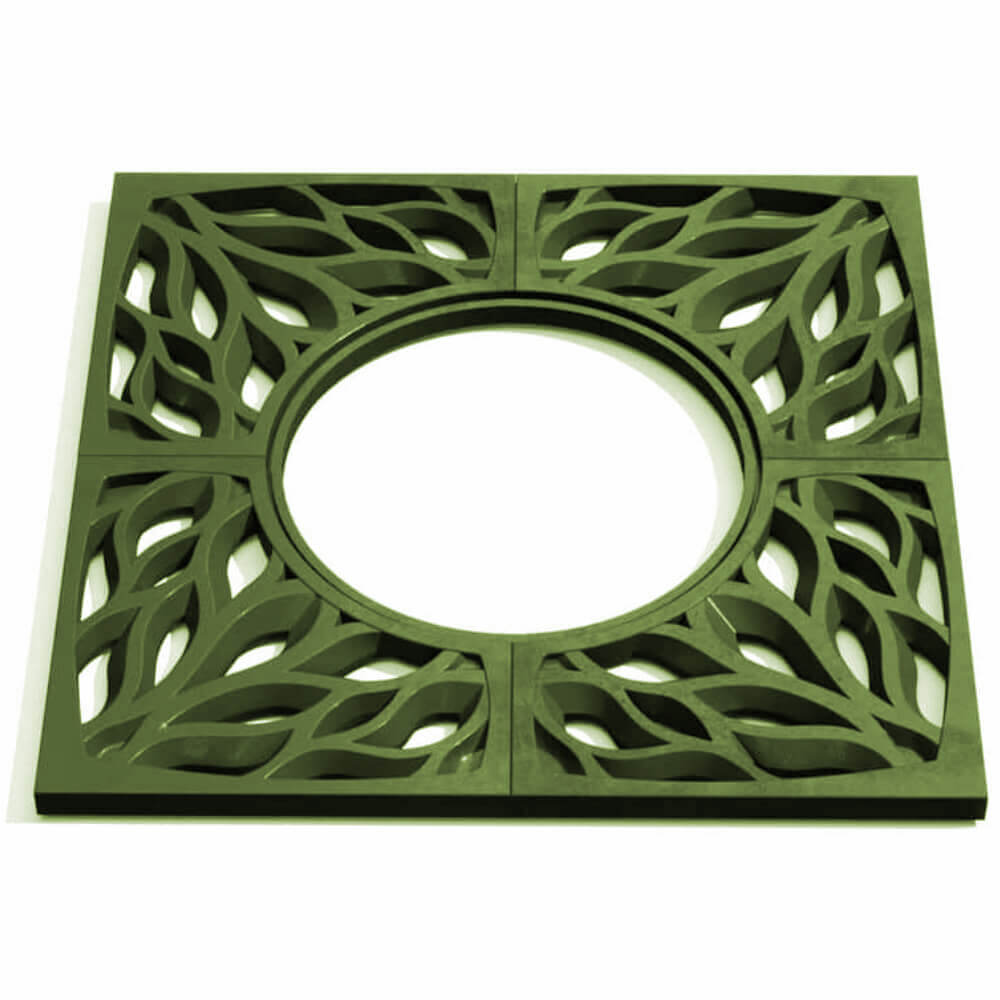 Приствольная решетка для дерева ZKING CRUST 1.2х1.2м Зеленая Северодвинск фото