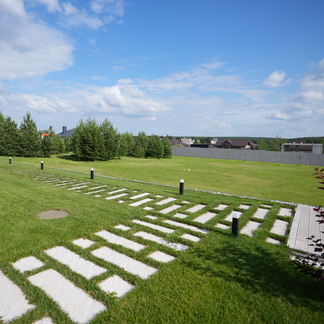 Шаговая плита STONE Светлая Галька 990х330х55мм в Северодвинске фото